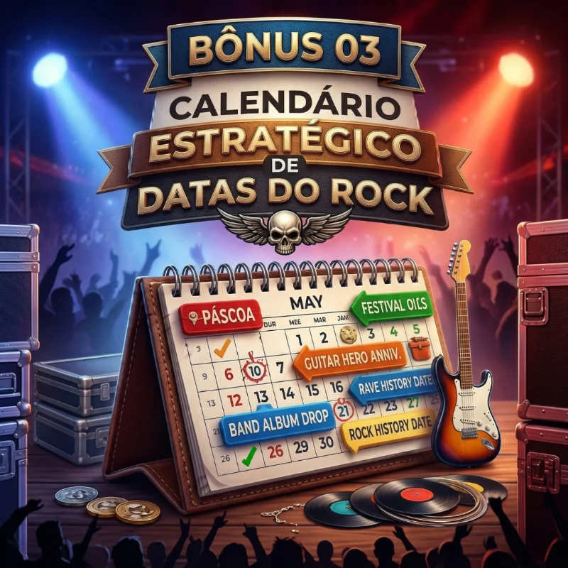 Calendário Estratégico do Rock
